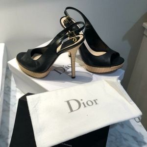 Christian Dior sling backs